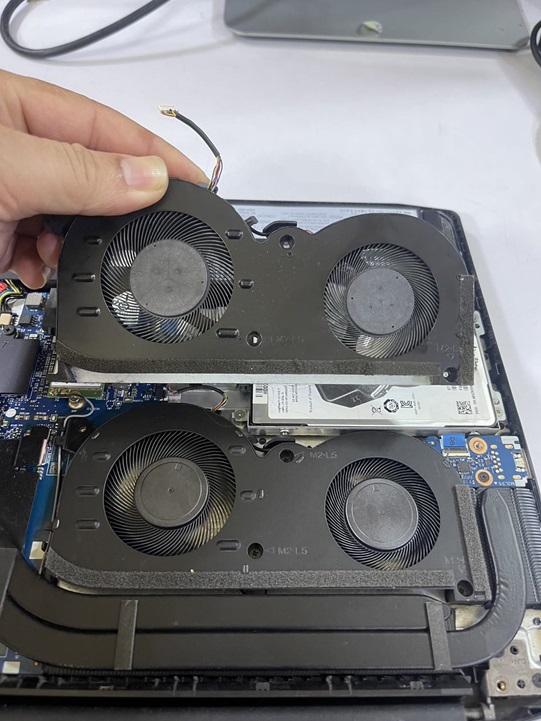 replace cooling and fans