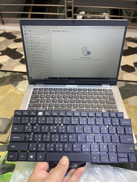 change of keypads